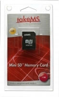 Takems MiniSD 1GB (MS1024SDC-SD1R)